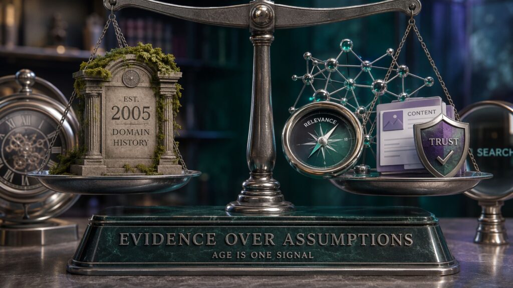 domain age Google ranking