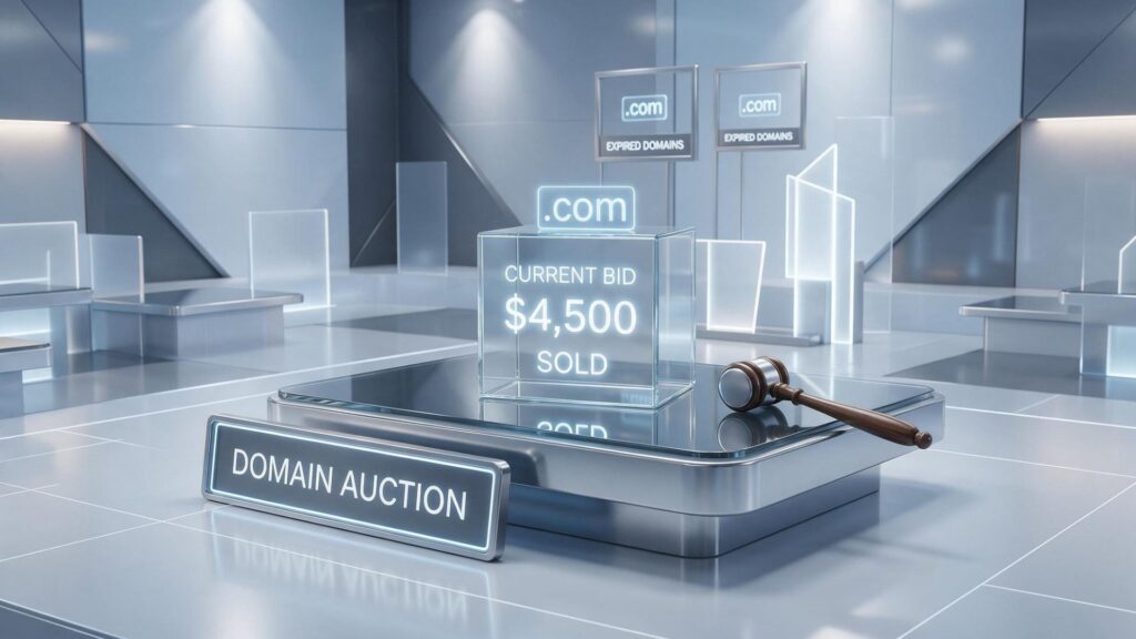 domain auctions SEO