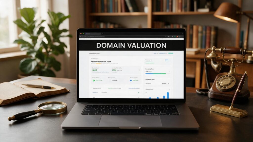 premium domain valuation