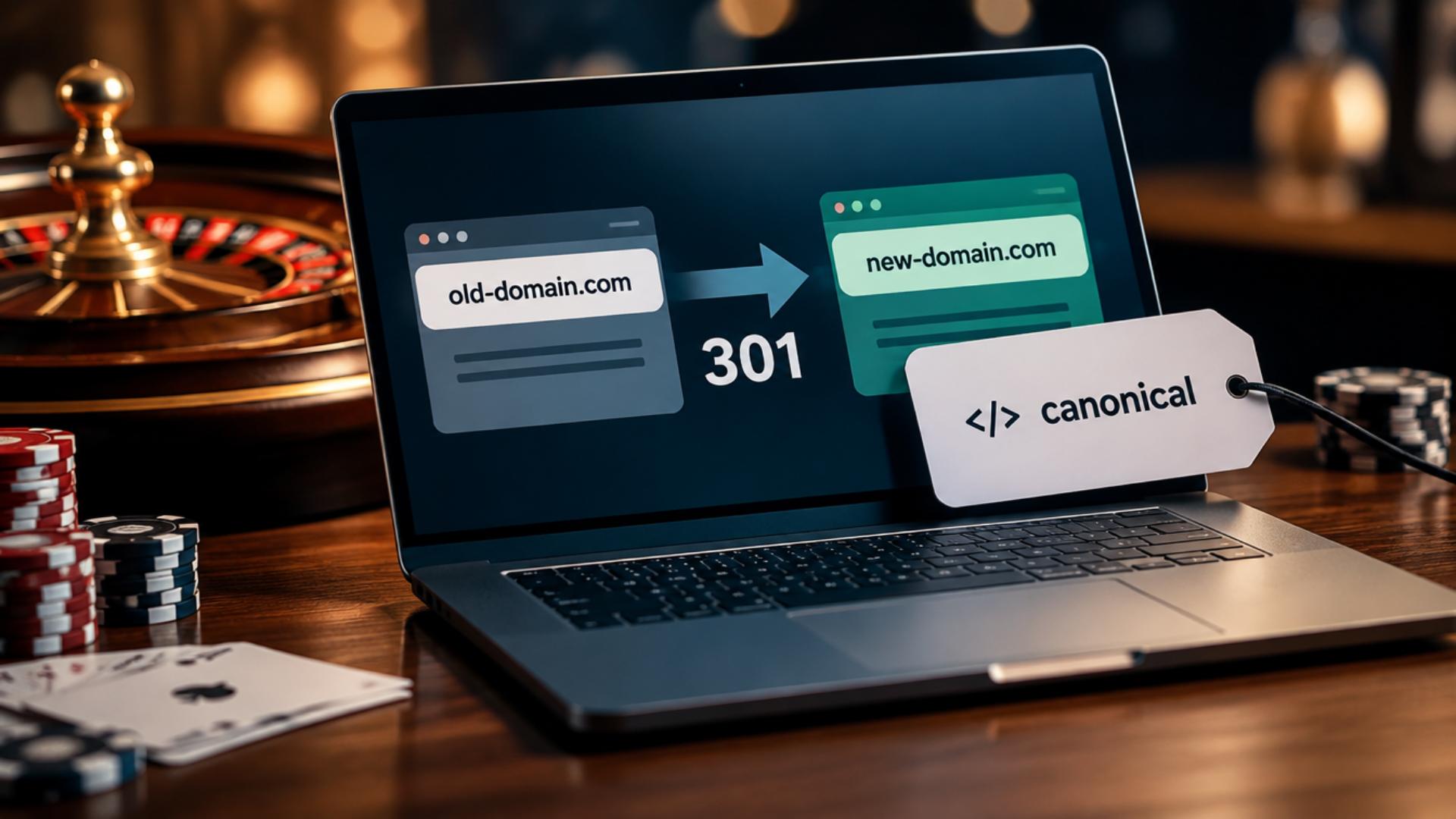 301 Redirects vs. Canonical Tags for Gambling Websites