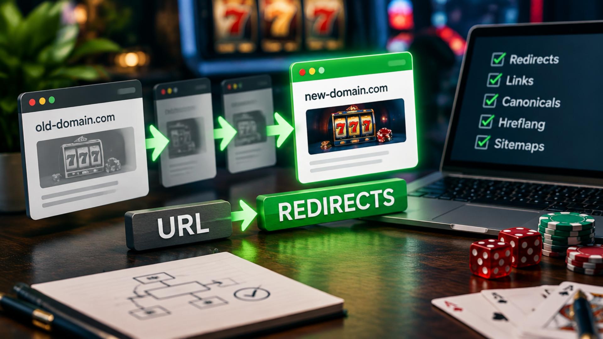 How to Set Up Bulk 301 Redirects for Gambling Websites